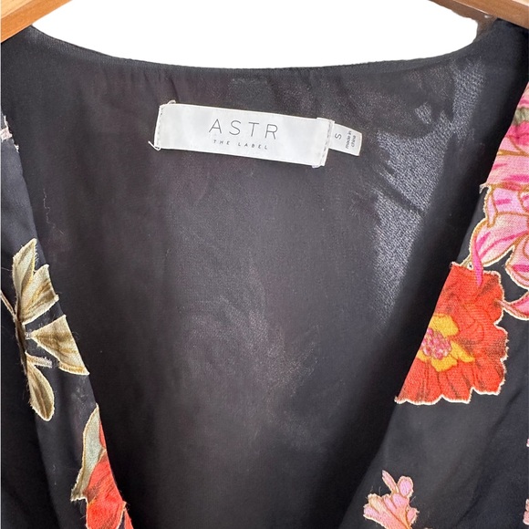 ATSR The Label Imogen Black Multi Floral Women’s S - Picture 4 of 5